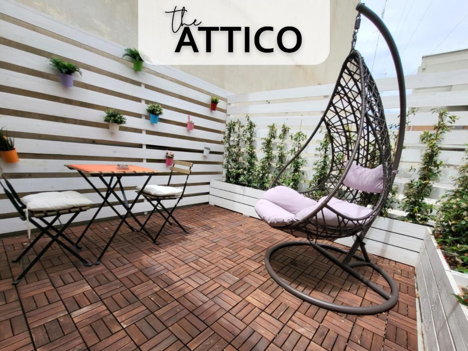 Ferienwohnung The Attico Bari Exterior foto